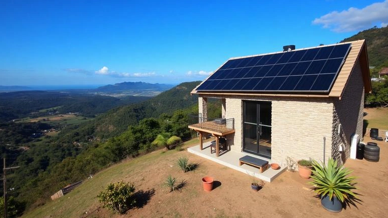 Avaliação inicial de telhado de cerâmica para instalação de energia solar