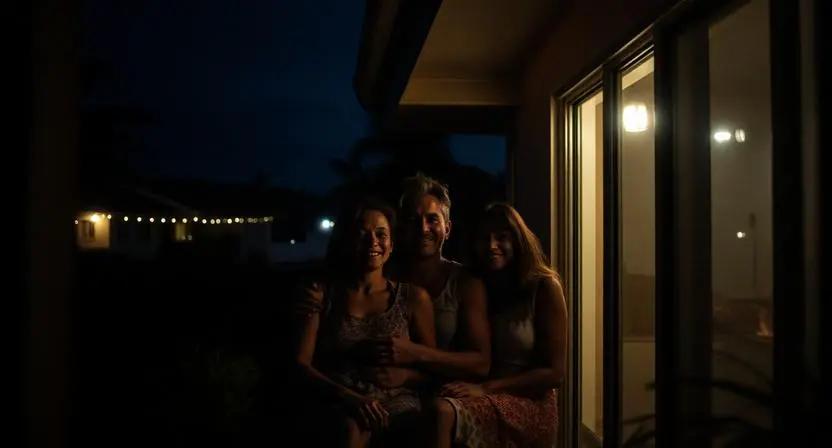 Casa com autonomia elétrica mantendo tudo funcionando durante blecaute no bairro